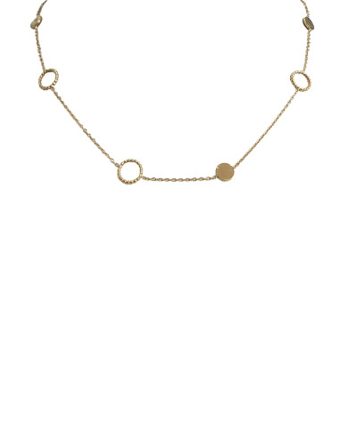 Collier femme doré Grâce