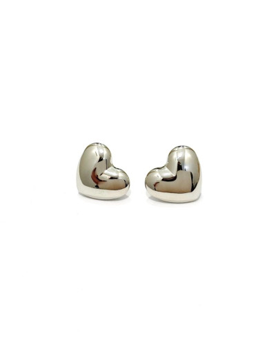 Boucles d'oreilles femme coeur