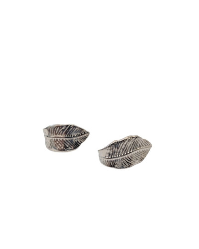 Boucles d'oreilles femme acier argent Amapola