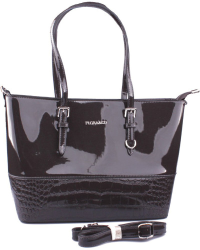 Sac a main gris anthracite top