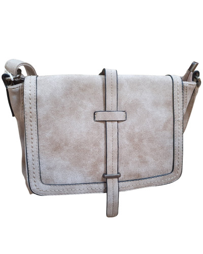 Sac à bandoulière beige Rabini