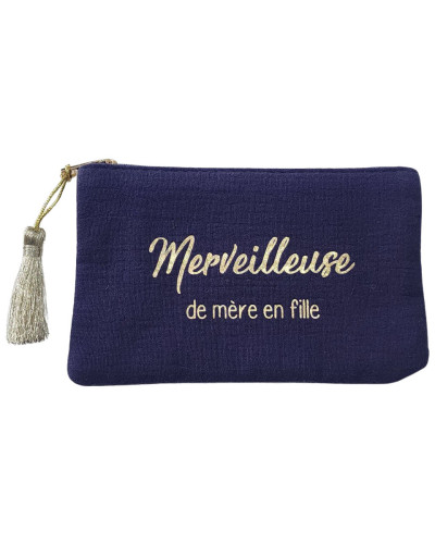 Petite pochette Merveilleuse de mère en fille doré