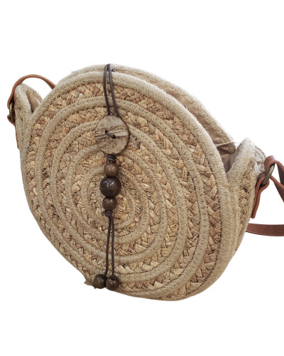 Sac bandouliere 2025 rond paille