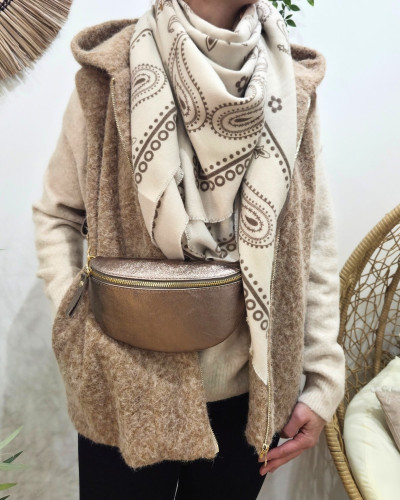 Sac banane femme irisé