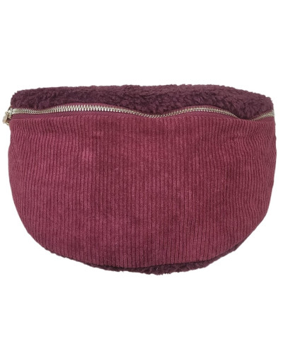 Sac banane femme bi matière