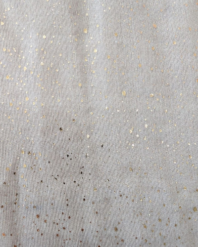 Foulard femme dégradé paillettes dorées Aitana