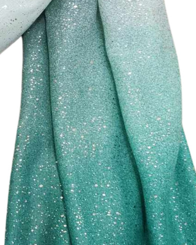 Foulard femme dégradé paillettes dorées Aitana
