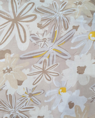 Foulard femme fleuri Aëlys