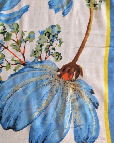 Foulard femme fleurie Azia