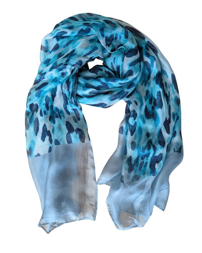 Foulard voile femme motif tacheté