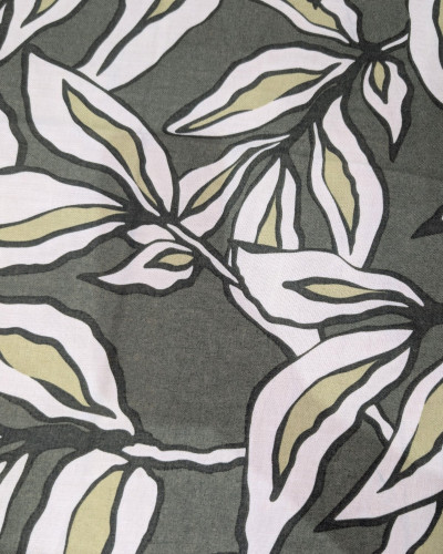 Foulard femme feuillages Alicia