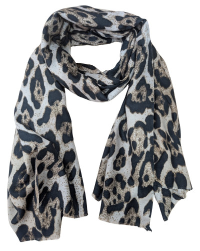 Foulard femme léopard Amélie