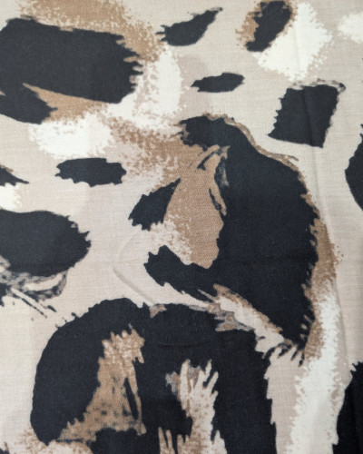 Foulard femme motif animalier Aurélie