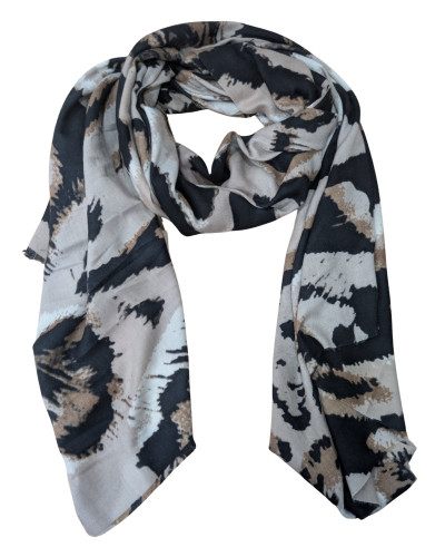 Foulard femme motif animalier Aurélie
