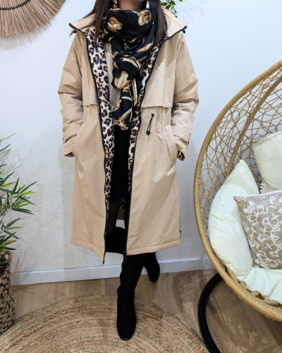 Echarpe femme fleurie et dorures Marilou