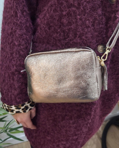 Sac à main cuir femme bandoulière Lyanna