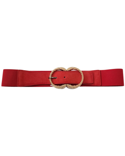 Ceinture élastique boucle dorée Chiara