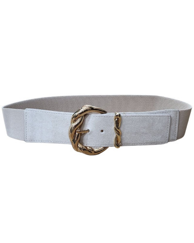 Ceinture élastique boucle dorée Lizabelle