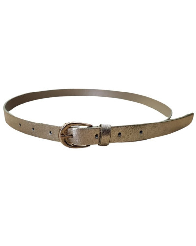 Ceinture fine dorée hot sale