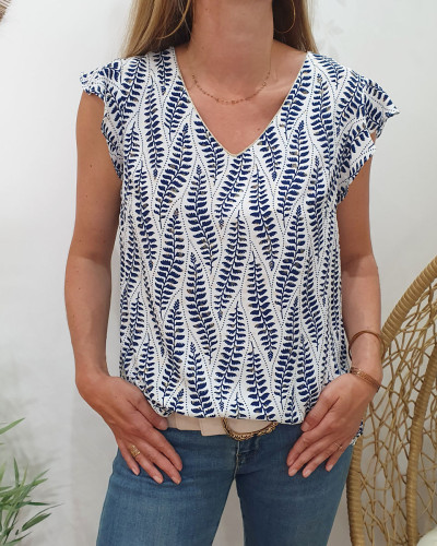 Blouse Andrea marine