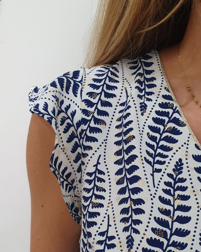 Blouse Andrea marine