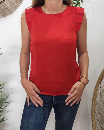 Blouse femme satinée Inaya 