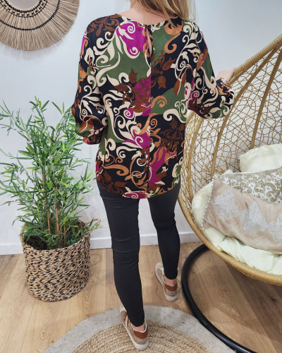 Blouse femme Stéphanie manches longues