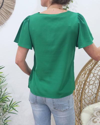 Blouse femme Emmanuelle-vert