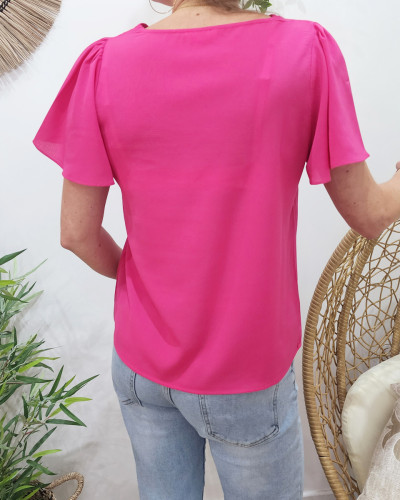 Blouse femme Emmanuelle-rose