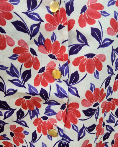 Blouse femme Tamara violet et rose