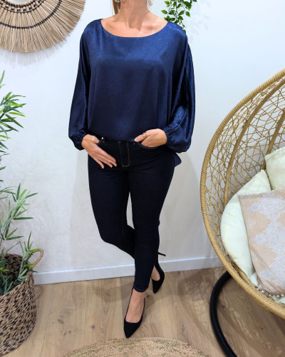 Blouse femme satinée Kélya