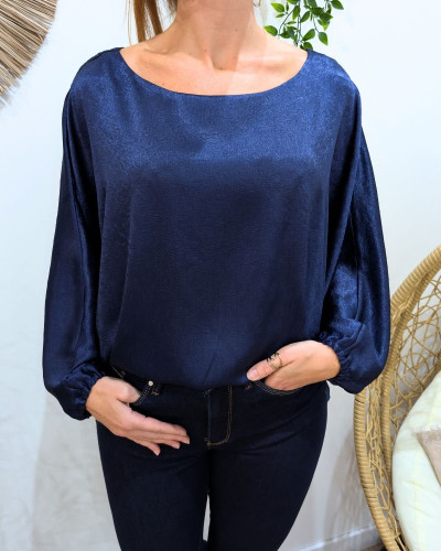 Blouse femme satinée Kélya