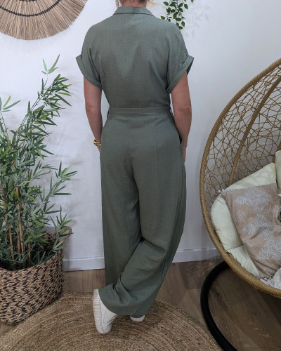 Combinaison femme kaki Liorah