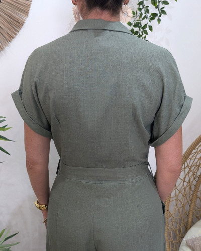 Combinaison femme kaki Liorah