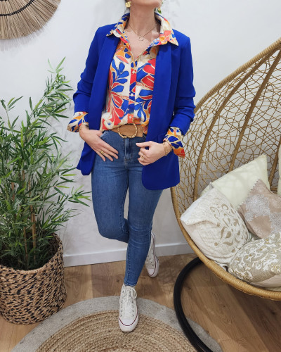 Chemisier femme coloré on sale