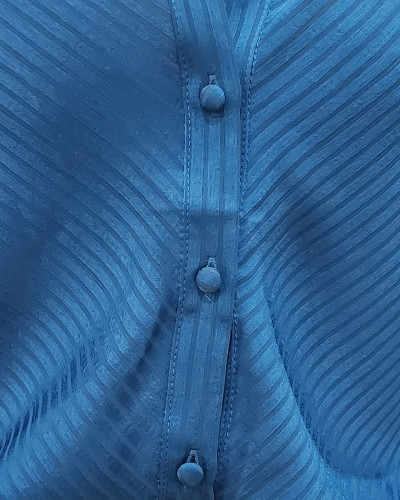 Chemisier femme bleu Andréa