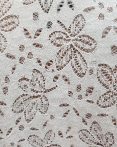 Chemisier femme blanc fleuri ajouré Bianca