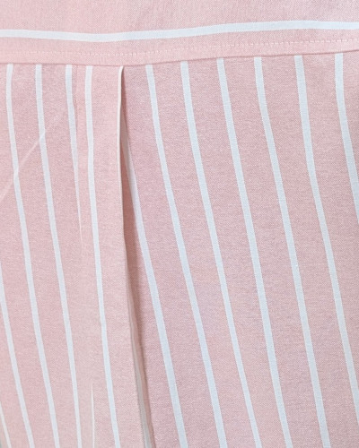 Chemisier femme rayé rose et blanc Jessamie