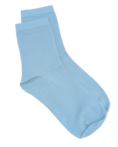 Chaussettes strass AMOUR