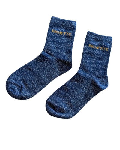 Chaussettes à paillettes femme Bichette