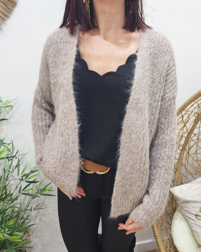 Gilet acrylique online femme