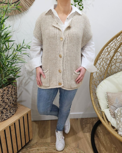 Gilet sans manche femme Jana