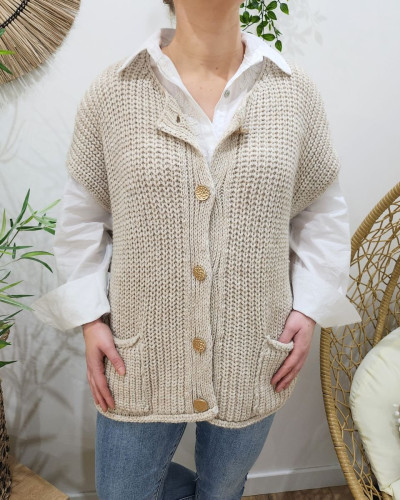 Gilet sans manche femme Jana