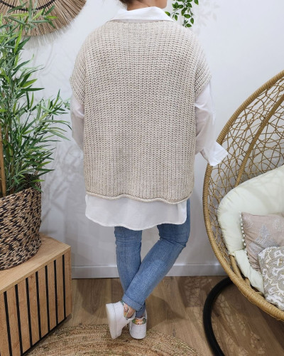 Gilet sans manche femme Jana