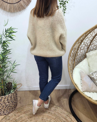 Gilet femme boutons nacrés Begonia