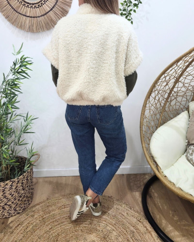 Gilet femme sans manche zippé Hestia