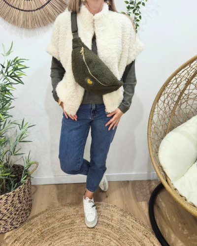 Gilet femme sans manche zippé Hestia