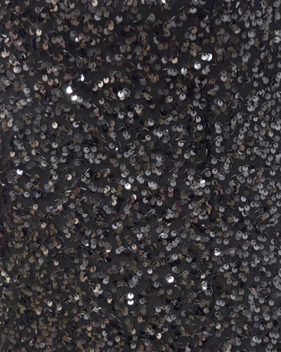 Jupe longue femme à perles et sequins grande taille Maëlyne