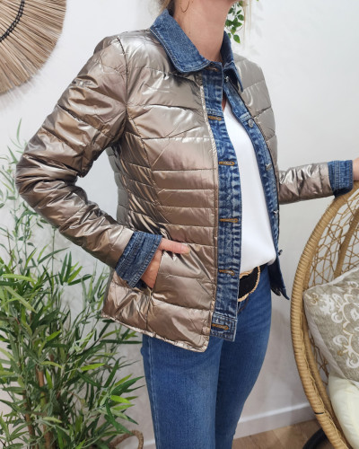 Doudoune femme bronze new arrivals