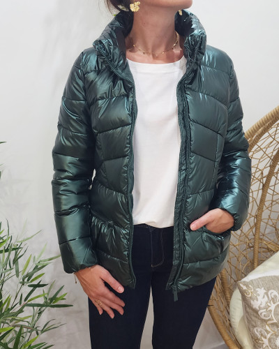 Doudoune vert femme cheap